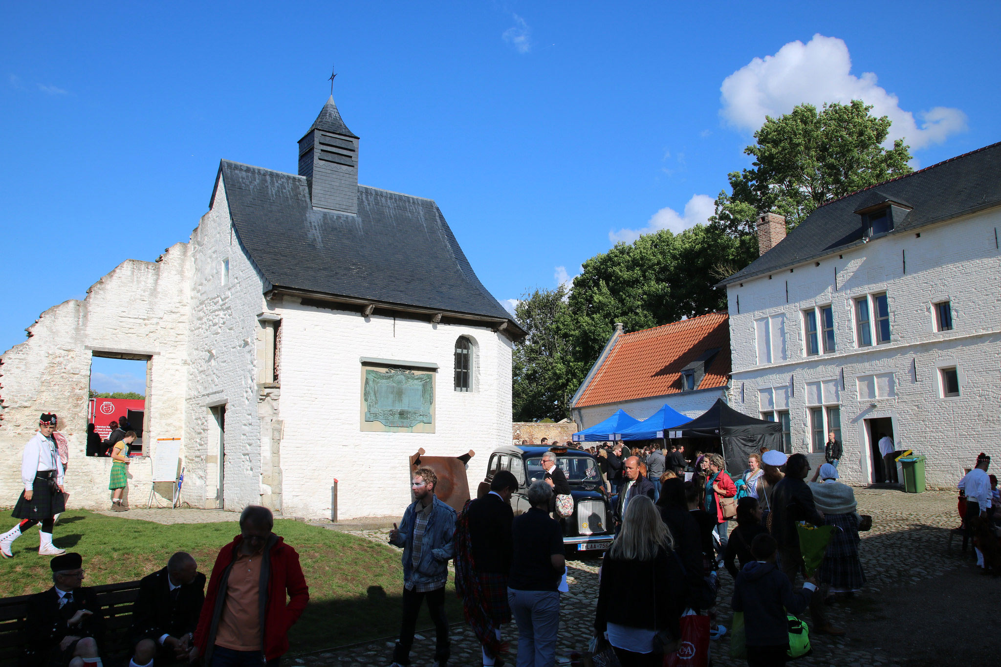 Scottish Days, Hougoumont (Waterloo)